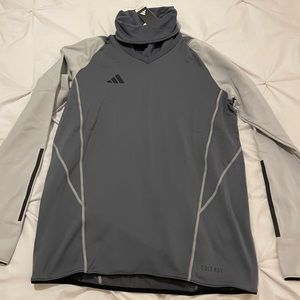 Men’s Adidas funnel neck warm sweatshirt